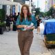 Drew Barrymore – Steps out for a car interview with Idris and Sabrina Elba in New York