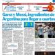 Lionel Messi - La Hora Sports Suplement Magazine Cover [Ecuador] (4 December 2022)